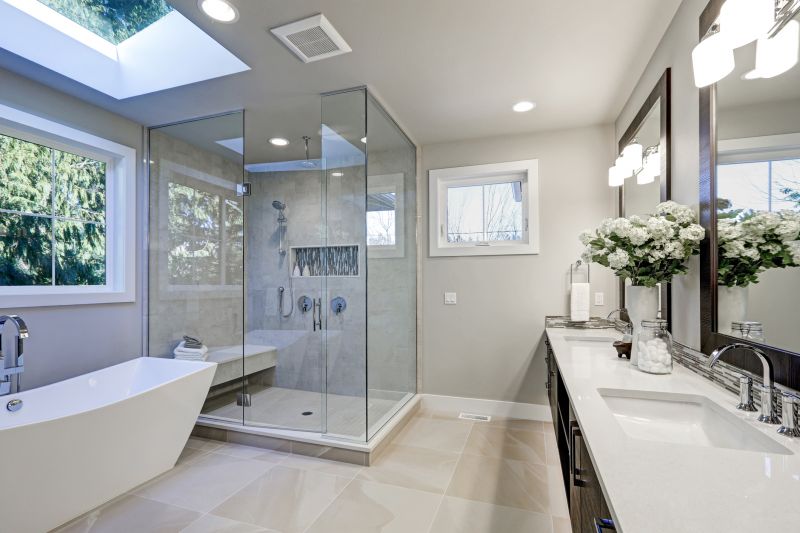 Custom Shower and Tub Areas